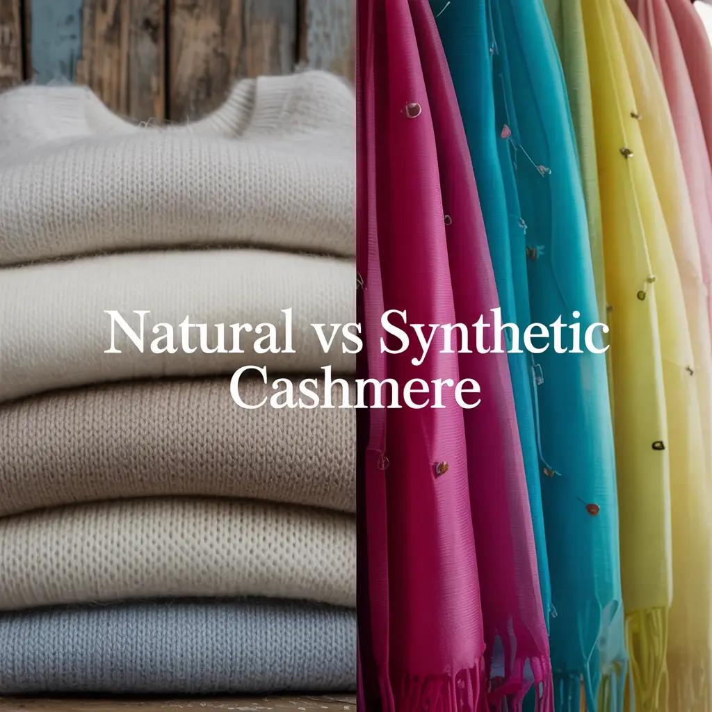 Natural vs Synthetic Cashmere: Understanding True Luxury vs Imitation