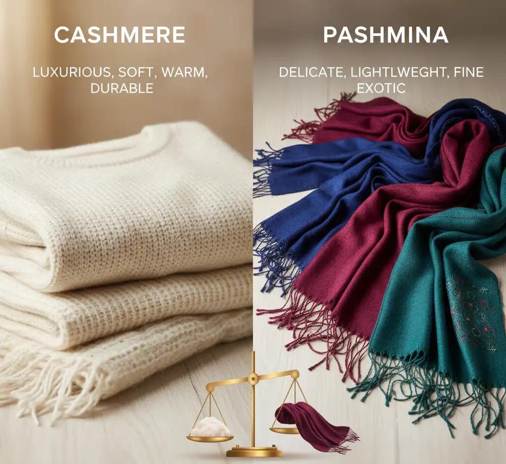 Cashmere vs Pashmina: The Real Comparison