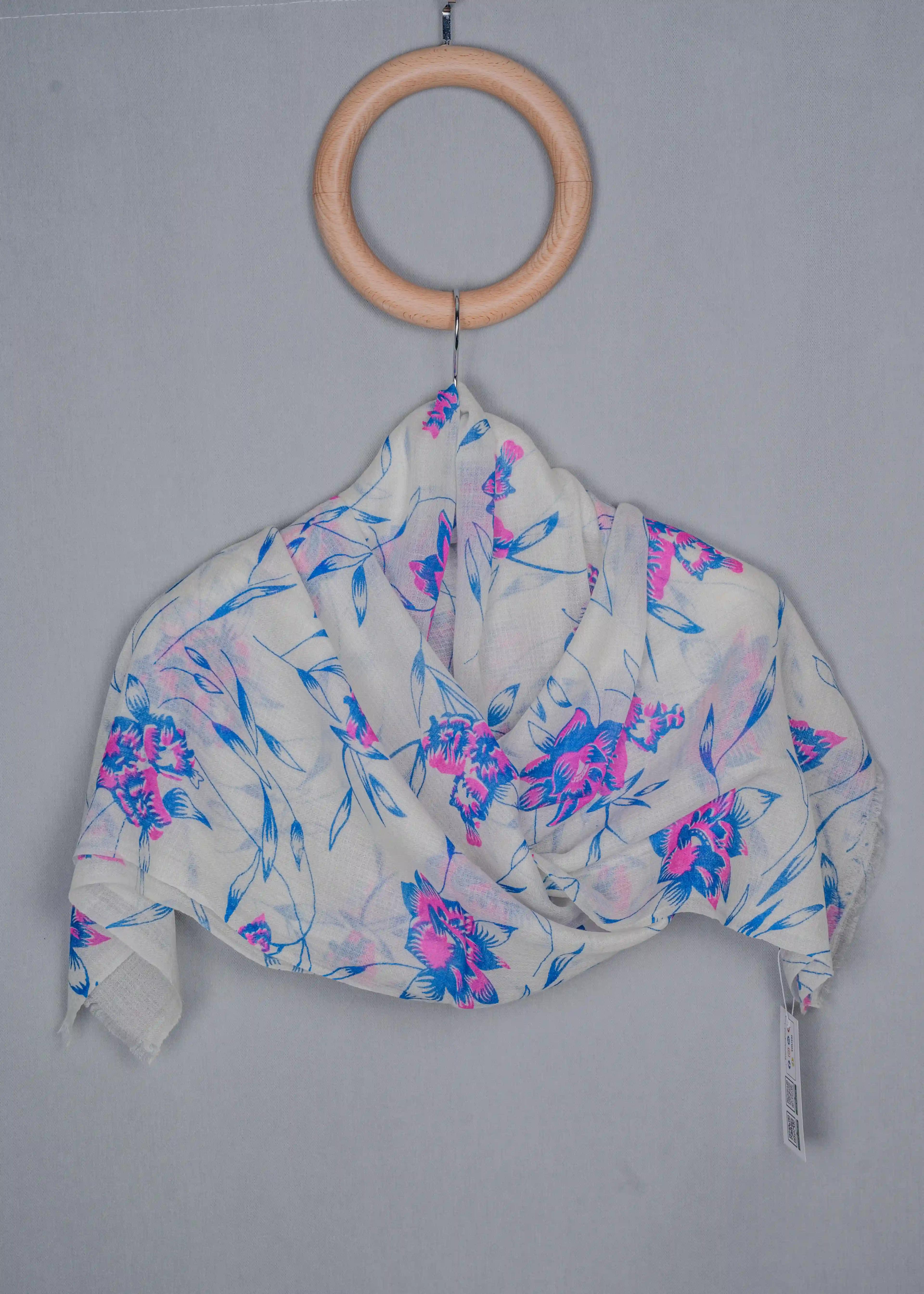 Cashmere Printed Lightweight Shawl