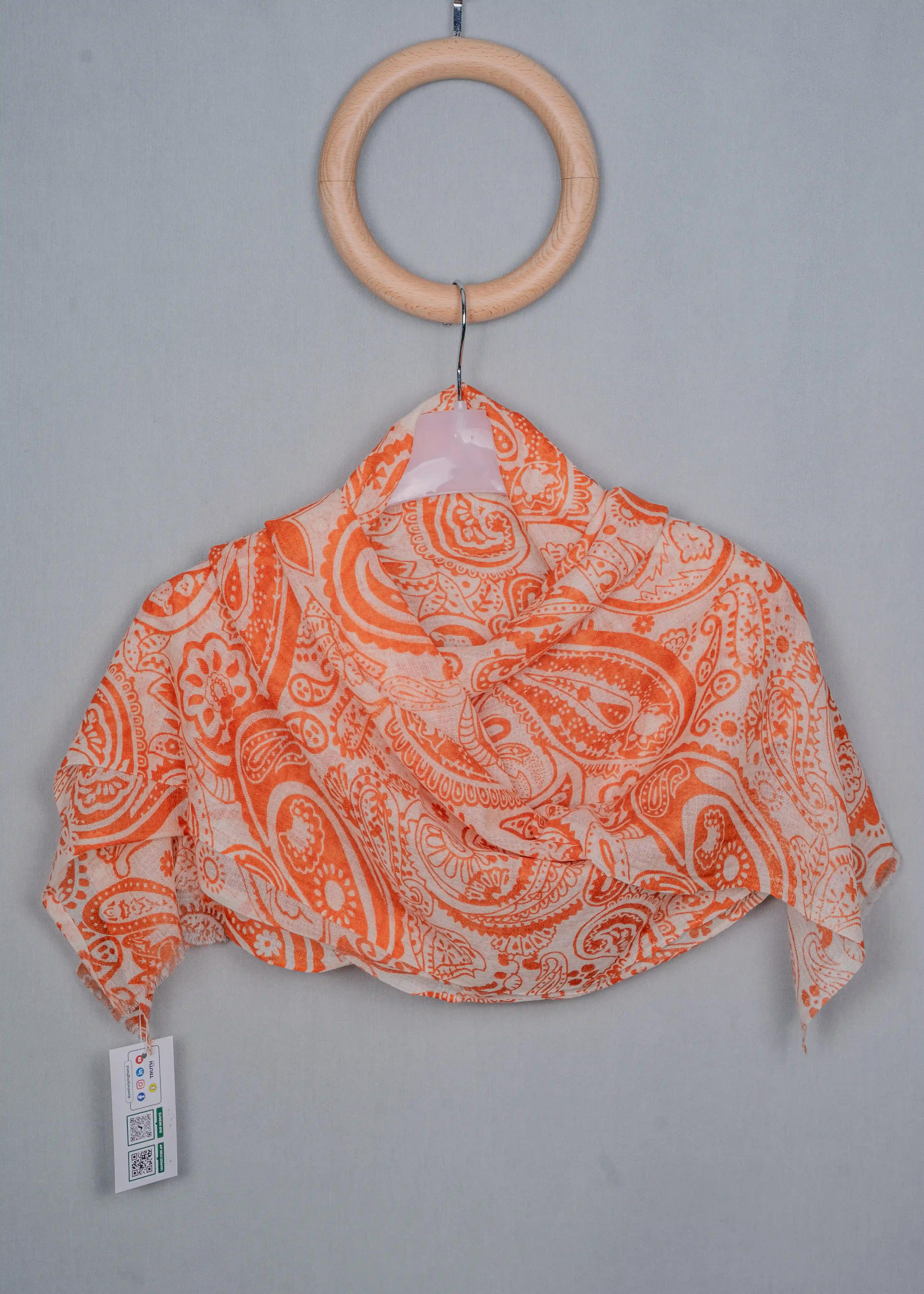 Cashmere Printed Lightweight Shawl