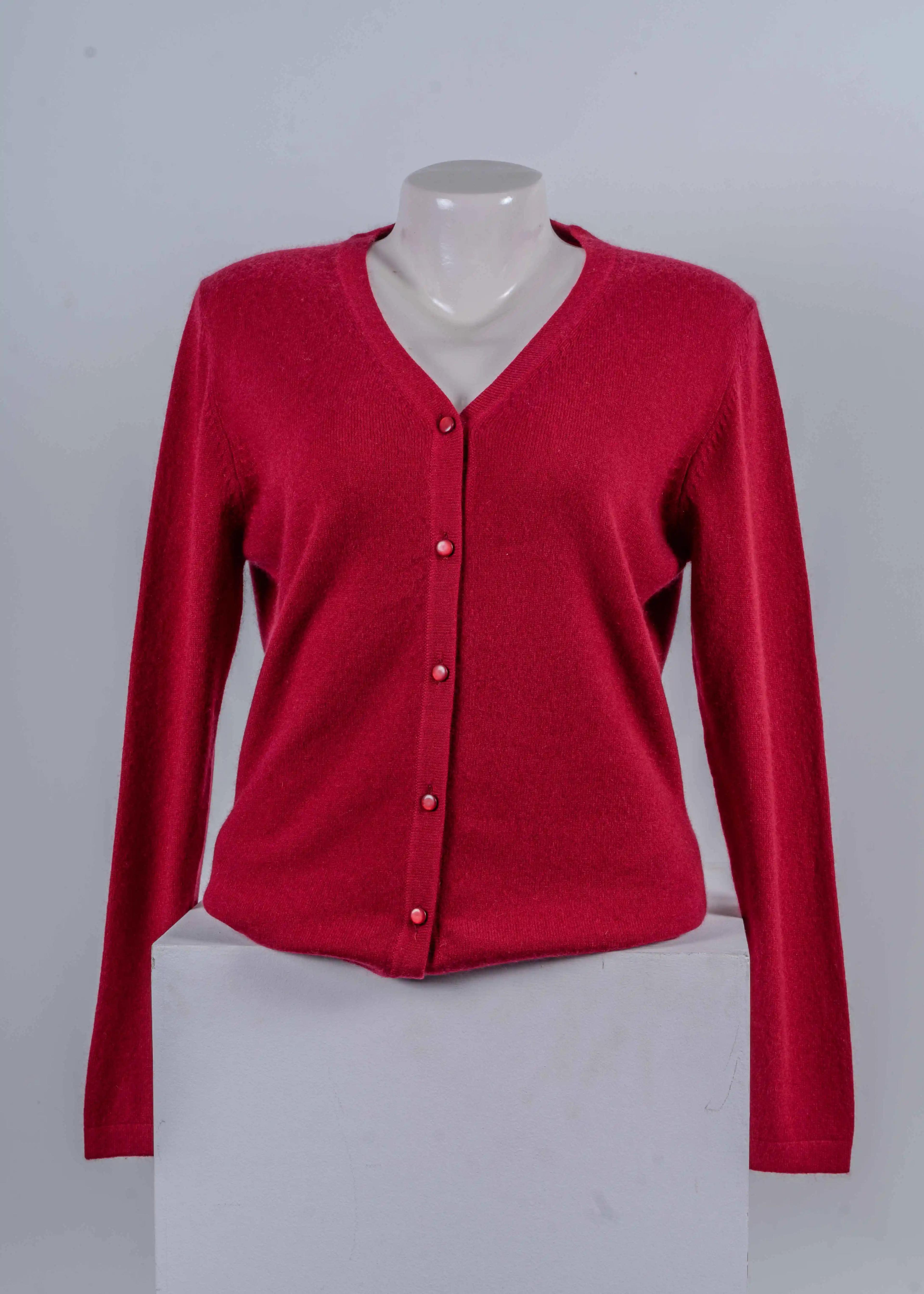 Plain Cashmere Cardigan for Women - Free Shipping