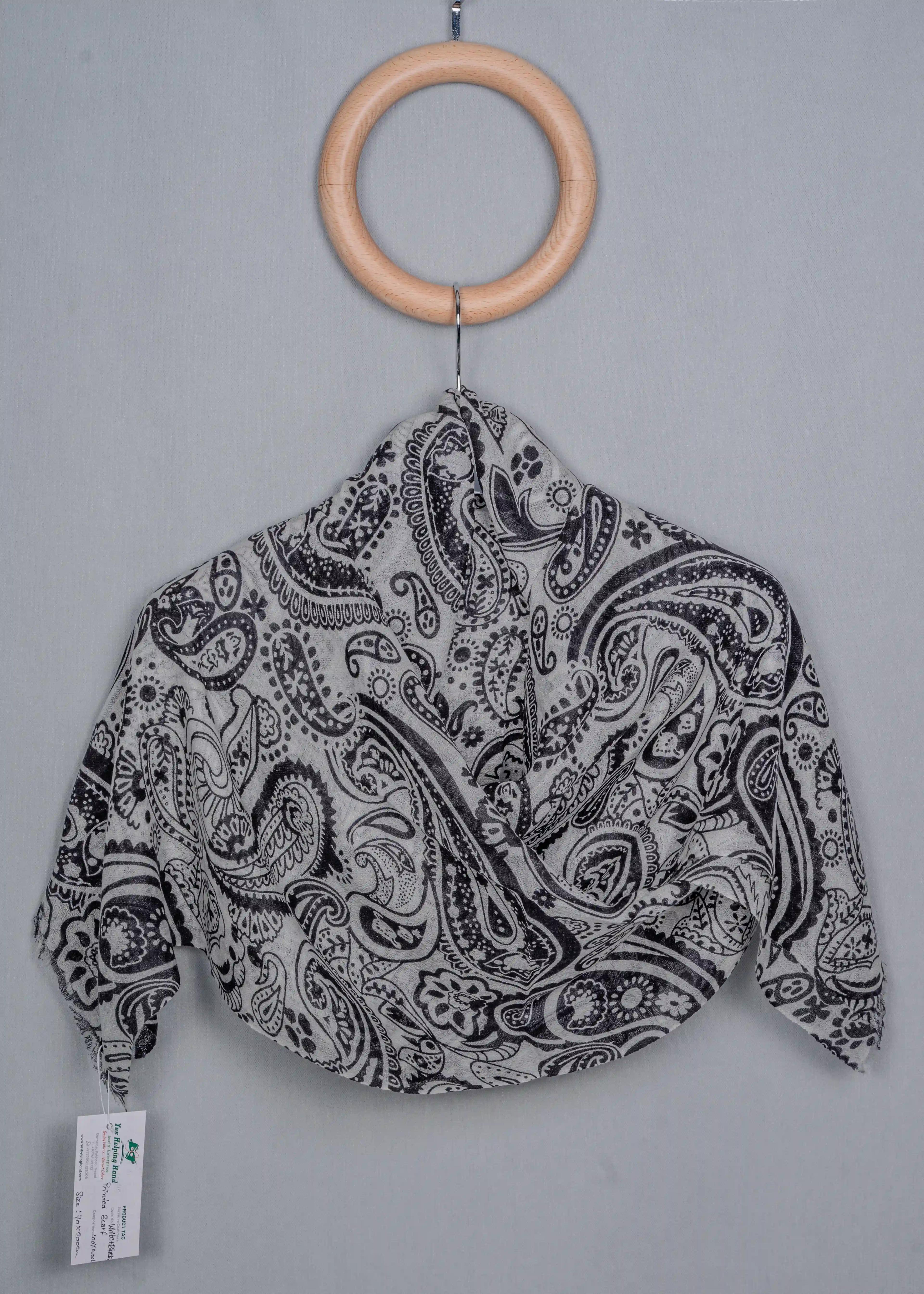 Cashmere Printed Lightweight Shawl