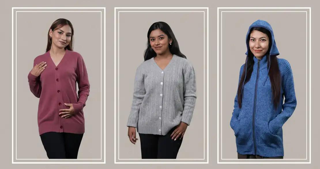 Cashmere Knit Weave Types: Jersey, Rib, Plain